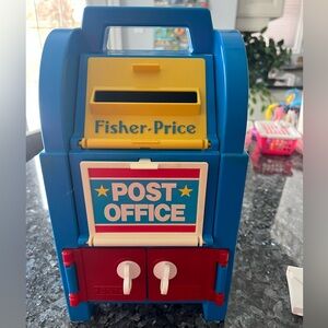 Vintage Fisher-Price Post Office Playset